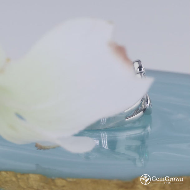 Three Row Bubble Raindrop Statement Ring