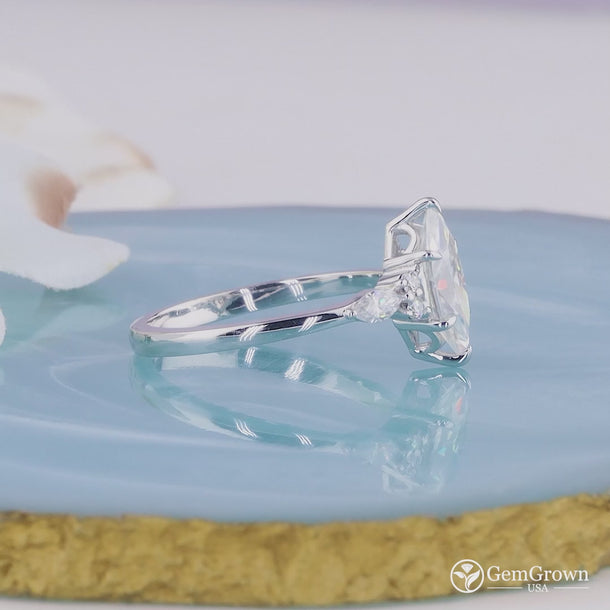 Art Deco 1ct Marquise Cut Engagement Ring